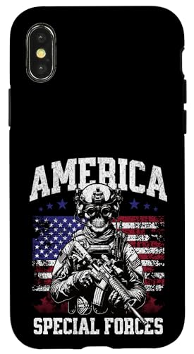 Duty Upheld Sacrifice erinnerte sich an den Helden der America Special Forces Hülle für iPhone X/XS Duty Upheld Sacrifice erinnerte sich an den Helden der America Special Forces Hülle für iPhone X/XS von Military Pride Apparel.USA