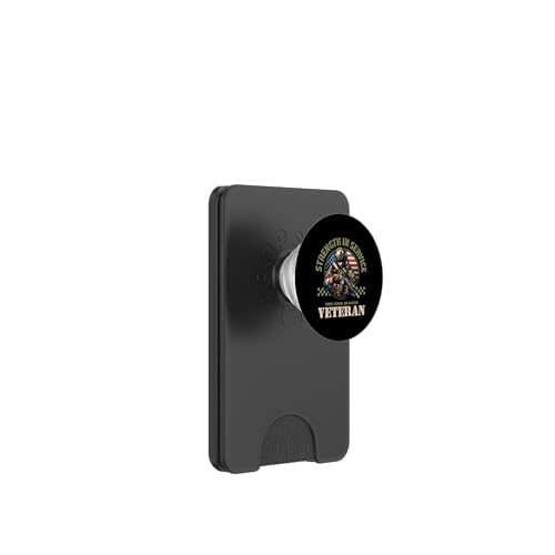Ehre, Mut, Opfer, stolzes Militärgedenkmal, Tag der Veteranen PopSockets PopWallet für MagSafe Ehre, Mut, Opfer, stolzes Militärgedenkmal, Tag der Veteranen PopSockets PopWallet für MagSafe von Military Pride Apparel.USA