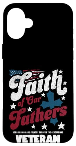 Ehrung von Gott und Vaterland durch den Generation Veterans Day Hülle für iPhone 16 Plus Ehrung von Gott und Vaterland durch den Generation Veterans Day Hülle für iPhone 16 Plus von Military Pride Apparel.USA