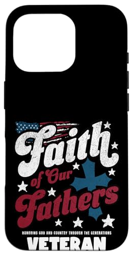 Ehrung von Gott und Vaterland durch den Generation Veterans Day Hülle für iPhone 16 Pro Ehrung von Gott und Vaterland durch den Generation Veterans Day Hülle für iPhone 16 Pro von Military Pride Apparel.USA