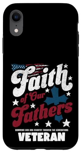 Ehrung von Gott und Vaterland durch den Generation Veterans Day Hülle für iPhone XR Ehrung von Gott und Vaterland durch den Generation Veterans Day Hülle für iPhone XR von Military Pride Apparel.USA