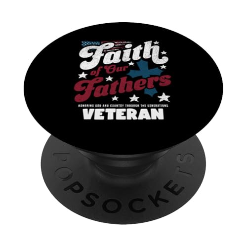 Ehrung von Gott und Vaterland durch den Generation Veterans Day PopSockets Klebender PopGrip Ehrung von Gott und Vaterland durch den Generation Veterans Day PopSockets Klebender PopGrip von Military Pride Apparel.USA
