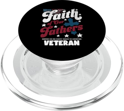 Ehrung von Gott und Vaterland durch den Generation Veterans Day PopSockets PopGrip für MagSafe Ehrung von Gott und Vaterland durch den Generation Veterans Day PopSockets PopGrip für MagSafe von Military Pride Apparel.USA