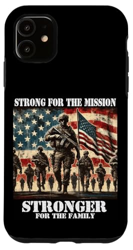 Fights For Freedom steht für Familie Militär Vater Papa Hülle für iPhone 11 Fights For Freedom steht für Familie Militär Vater Papa Hülle für iPhone 11 von Military Veteran Dad Hero Apparel.USA