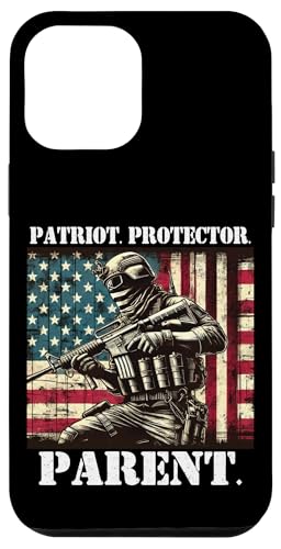 Stolzer Patriot Vater Sohn Tochter Ehefrau des Militärs Papa Held Hülle für iPhone 12 Pro Max Stolzer Patriot Vater Sohn Tochter Ehefrau des Militärs Papa Held Hülle für iPhone 12 Pro Max von Military Veteran Dad Hero Apparel.USA