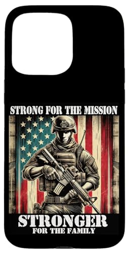 Stolzer Patriot Vater Sohn Tochter Ehefrau des Militärs Papa Held Hülle für iPhone 15 Pro Max Stolzer Patriot Vater Sohn Tochter Ehefrau des Militärs Papa Held Hülle für iPhone 15 Pro Max von Military Veteran Dad Hero Apparel.USA