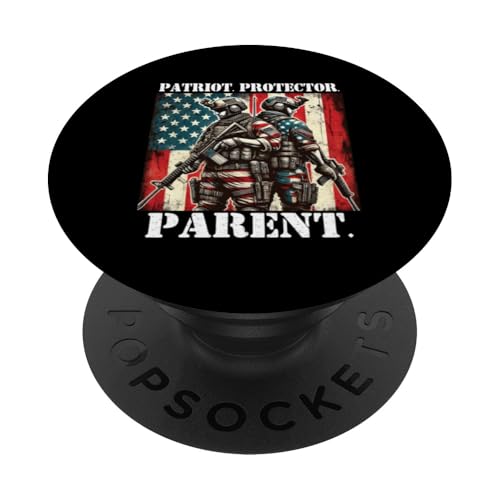 Stolzer Patriot Vater Sohn Tochter Ehefrau des Militärs Papa Held PopSockets Klebender PopGrip Stolzer Patriot Vater Sohn Tochter Ehefrau des Militärs Papa Held PopSockets Klebender PopGrip von Military Veteran Dad Hero Apparel.USA