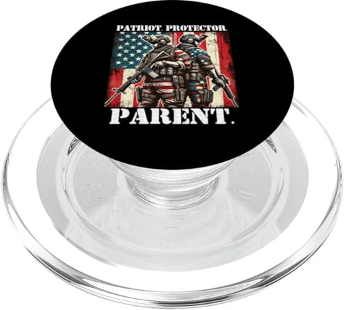 Stolzer Patriot Vater Sohn Tochter Ehefrau des Militärs Papa Held PopSockets PopGrip für MagSafe Stolzer Patriot Vater Sohn Tochter Ehefrau des Militärs Papa Held PopSockets PopGrip für MagSafe von Military Veteran Dad Hero Apparel.USA