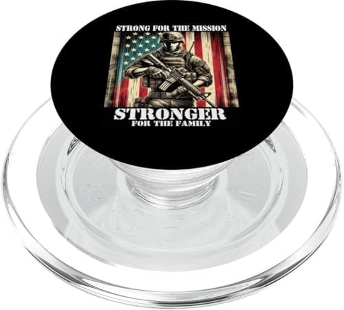 Stolzer Patriot Vater Sohn Tochter Ehefrau des Militärs Papa Held PopSockets PopGrip für MagSafe Stolzer Patriot Vater Sohn Tochter Ehefrau des Militärs Papa Held PopSockets PopGrip für MagSafe von Military Veteran Dad Hero Apparel.USA