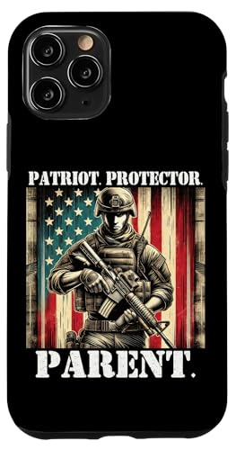 Stolzer Vater Sohn Tochter Ehefrau der Armee Militär Veteran Papa Hülle für iPhone 11 Pro Stolzer Vater Sohn Tochter Ehefrau der Armee Militär Veteran Papa Hülle für iPhone 11 Pro von Military Veteran Dad Hero Apparel.USA