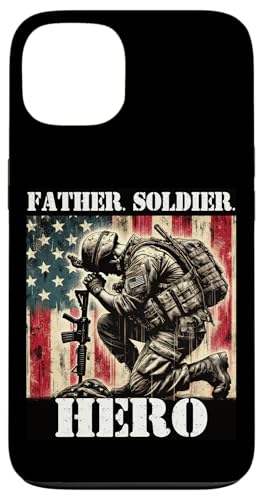 Stolzer Vater Sohn Tochter Ehefrau der Armee Militär Veteran Papa Hülle für iPhone 13 Stolzer Vater Sohn Tochter Ehefrau der Armee Militär Veteran Papa Hülle für iPhone 13 von Military Veteran Dad Hero Apparel.USA