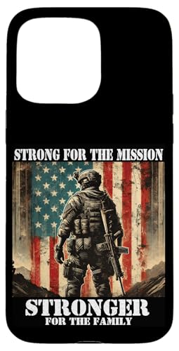 Stolzer Vater Sohn Tochter Ehefrau der Armee Militär Veteran Papa Hülle für iPhone 15 Pro Max Stolzer Vater Sohn Tochter Ehefrau der Armee Militär Veteran Papa Hülle für iPhone 15 Pro Max von Military Veteran Dad Hero Apparel.USA