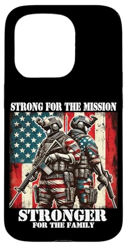 Stolzer Vater Sohn Tochter Ehefrau der Armee Militär Veteran Papa Hülle für iPhone 15 Pro Stolzer Vater Sohn Tochter Ehefrau der Armee Militär Veteran Papa Hülle für iPhone 15 Pro von Military Veteran Dad Hero Apparel.USA