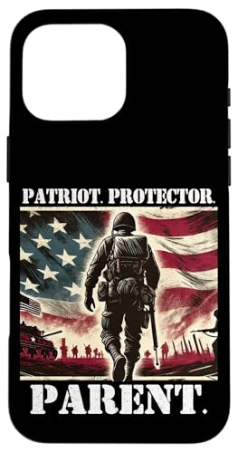 Stolzer Vater Sohn Tochter Ehefrau der Armee Militär Veteran Papa Hülle für iPhone 16 Pro Max Stolzer Vater Sohn Tochter Ehefrau der Armee Militär Veteran Papa Hülle für iPhone 16 Pro Max von Military Veteran Dad Hero Apparel.USA