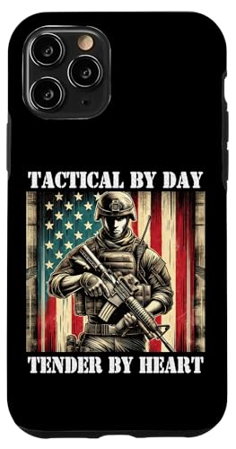 Stolzer Vater Sohn Tochter Ehefrau des starken liebevollen Militärvaters Hülle für iPhone 11 Pro Stolzer Vater Sohn Tochter Ehefrau des starken liebevollen Militärvaters Hülle für iPhone 11 Pro von Military Veteran Dad Hero Apparel.USA