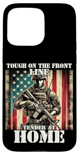 Stolzer Vater Sohn Tochter Ehefrau des starken liebevollen Militärvaters Hülle für iPhone 15 Pro Max Stolzer Vater Sohn Tochter Ehefrau des starken liebevollen Militärvaters Hülle für iPhone 15 Pro Max von Military Veteran Dad Hero Apparel.USA