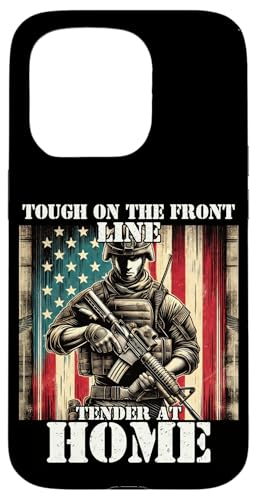 Stolzer Vater Sohn Tochter Ehefrau des starken liebevollen Militärvaters Hülle für iPhone 15 Pro Stolzer Vater Sohn Tochter Ehefrau des starken liebevollen Militärvaters Hülle für iPhone 15 Pro von Military Veteran Dad Hero Apparel.USA
