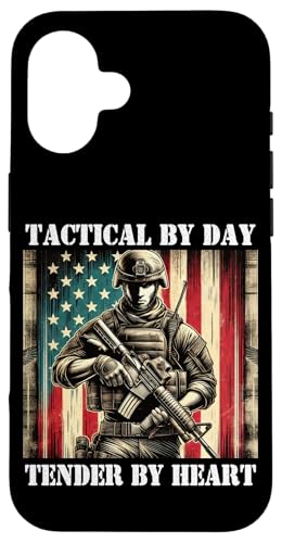 Stolzer Vater Sohn Tochter Ehefrau des starken liebevollen Militärvaters Hülle für iPhone 16 Stolzer Vater Sohn Tochter Ehefrau des starken liebevollen Militärvaters Hülle für iPhone 16 von Military Veteran Dad Hero Apparel.USA