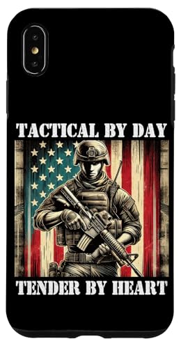 Stolzer Vater Sohn Tochter Ehefrau des starken liebevollen Militärvaters Hülle für iPhone XS Max Stolzer Vater Sohn Tochter Ehefrau des starken liebevollen Militärvaters Hülle für iPhone XS Max von Military Veteran Dad Hero Apparel.USA