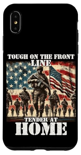 Stolzer Vater Sohn Tochter Ehefrau des starken liebevollen Militärvaters Hülle für iPhone XS Max Stolzer Vater Sohn Tochter Ehefrau des starken liebevollen Militärvaters Hülle für iPhone XS Max von Military Veteran Dad Hero Apparel.USA