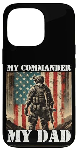 Stolzer Vater Sohn Tochter des Militärkommandanten Papa Held Hülle für iPhone 13 Pro Stolzer Vater Sohn Tochter des Militärkommandanten Papa Held Hülle für iPhone 13 Pro von Military Veteran Dad Hero Apparel.USA
