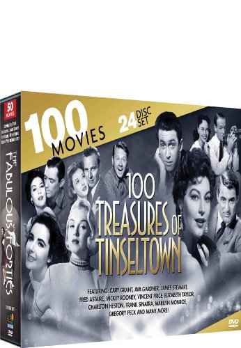 100 Treasures Of Tinseltown (24pc) / (Box) [DVD] [Region 1] [NTSC] [US Import] von Mill Creek Entertainment