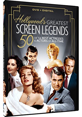 HOLLYWOOD'S 50 GREATEST SCREEN LEGENDS - HOLLYWOOD'S 50 GREATEST SCREEN LEGENDS (4 DVD) von Mill Creek Entertainment