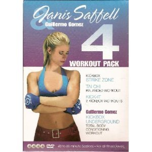 Janis Saffell & Guillermo Gomez: 4-Workout Pack (4 DVD Set) von Mill Creek Entertainment