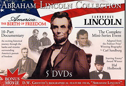 The Abraham Lincoln Collection : Sandburg's Lincoln the Complete Mini Series , America the Birth of Freedom 10 Part Documentary , Plus Abraham Lincoln the Walter Huston Feature Film : Box Set The Abraham Lincoln Collection : Sandburg's Lincoln the Complete Mini Series , America the Birth of Freedom 10 Part Documentary , Plus Abraham Lincoln the Walter Huston Feature Film : Box Set von Mill Creek Entertainment