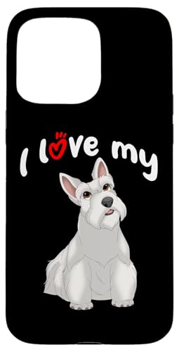 Ich liebe meinen weißen Scottish Terrier Hülle für iPhone 15 Pro Max Ich liebe meinen weißen Scottish Terrier Hülle für iPhone 15 Pro Max von Miller Sye