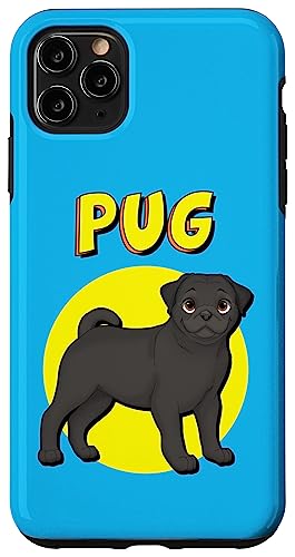 Niedlicher schwarzer Mops Hülle für iPhone 11 Pro Max Niedlicher schwarzer Mops Hülle für iPhone 11 Pro Max von Miller Sye
