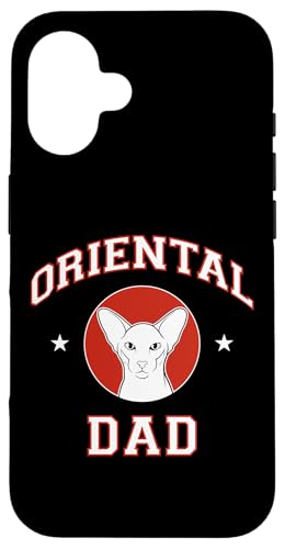 Orientalische Katze Papa Hülle für iPhone 16 Orientalische Katze Papa Hülle für iPhone 16 von Miller Sye