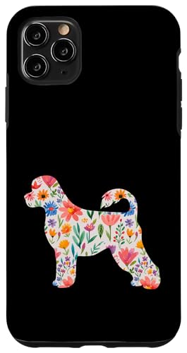 Portugiesischer Wasserhund Aquarell Blumen Design Hülle für iPhone 11 Pro Max Portugiesischer Wasserhund Aquarell Blumen Design Hülle für iPhone 11 Pro Max von Miller Sye