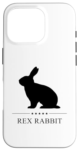 Rex Rabbit Black Silhouette Hülle für iPhone 16 Pro Rex Rabbit Black Silhouette Hülle für iPhone 16 Pro von Miller Sye