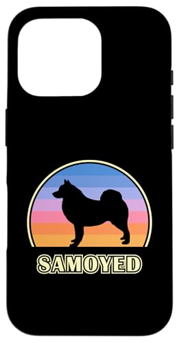 Samojeder Vintage-Sonnenuntergangshund Hülle für iPhone 16 Pro Samojeder Vintage-Sonnenuntergangshund Hülle für iPhone 16 Pro von Miller Sye