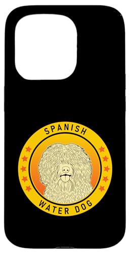 Spanischer Wasserhund-Porträt Hülle für iPhone 15 Pro Spanischer Wasserhund-Porträt Hülle für iPhone 15 Pro von Miller Sye