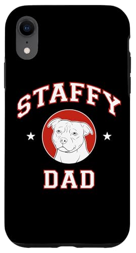 Staffordshire Bull Terrier Papa Hund Vater Hülle für iPhone XR Staffordshire Bull Terrier Papa Hund Vater Hülle für iPhone XR von Miller Sye