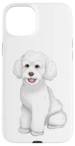 Weißer Pudelhund Hülle für iPhone 15 Plus Weißer Pudelhund Hülle für iPhone 15 Plus von Miller Sye