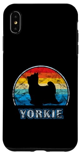 Yorkie Vintage Design Yorkshire Terrier Hund Hülle für iPhone XS Max von Miller Sye