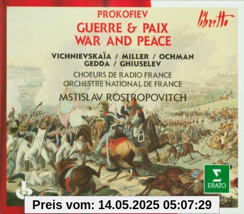 Prokofieff: Guerre et Paix (franz. Gesamtaufnahme) von Miller