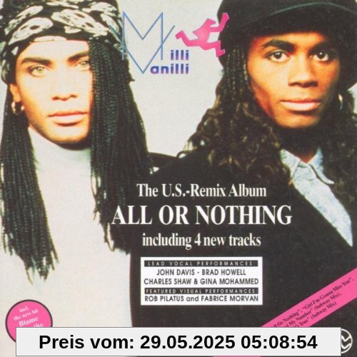 All Or Nothing Us Remix Album All Or Nothing Us Remix Album von Milli Vanilli