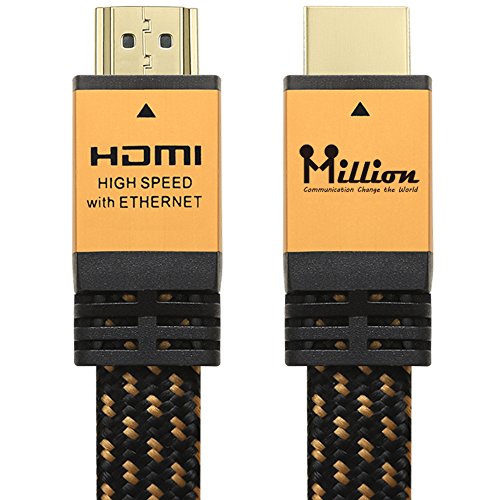 Million HDMI35 HDMI-Kabel, 3,6 m, Gold Case, Stück: 1 von Million
