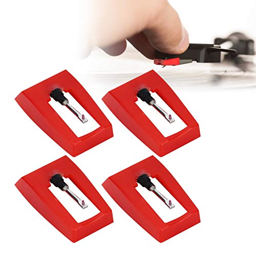 Milltrip 4PCS Phonograph Stylu Ersatz, Plattenspieler -Nadel -Set mit Konischer Keramikspitze, Kompatibel mit Crosley, Victrola, Ion, Jenson, More, Hochwertiger Milltrip 4PCS Phonograph Stylu Ersatz, Plattenspieler -Nadel -Set mit Konischer Keramikspitze, Kompatibel mit Crosley, Victrola, Ion, Jenson, More, Hochwertiger von Milltrip