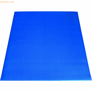 Miltex Arbeitsplatzmatte Yoga Meter Super 90 x150cm blau von Miltex