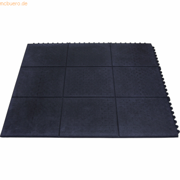 Miltex Arbeitsplatzmatte Yoga Solid Basic 90x90 cm schwarz Miltex Arbeitsplatzmatte Yoga Solid Basic 90x90 cm schwarz von Miltex