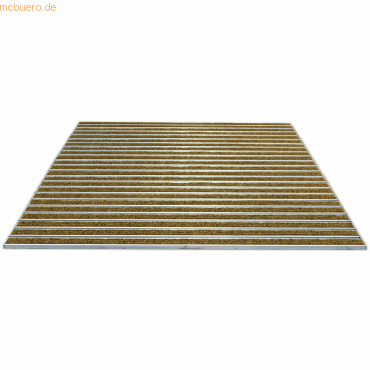 Miltex Schmutzfangmatte Eazycare Vilt beige 98,5x58,5cm aluminium von Miltex