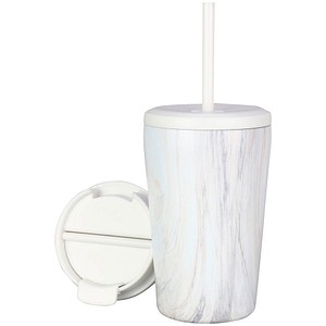 Milu Isolierbecher pink marble 0,4 l von Milu