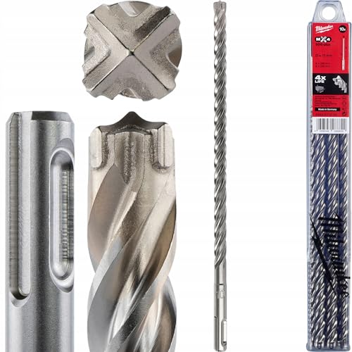 Broca SDS-Plus MX4 10X265-10uds Broca SDS-Plus MX4 10X265-10uds von Milwaukee