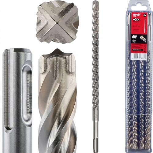 Broca SDS-Plus MX4 12X260-10uds Broca SDS-Plus MX4 12X260-10uds von Milwaukee