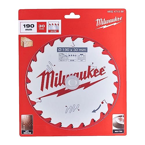 Kreissägeblatt MILWAUKEE 24 Zähne 1,6x190mm 4932471300 von Milwaukee